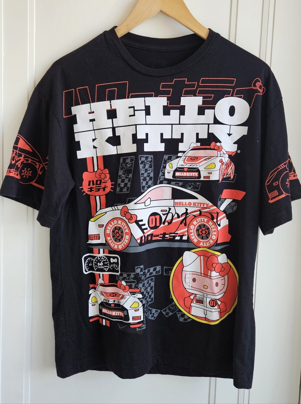 Sanrio Hello Kitty Racecar T-Shirt